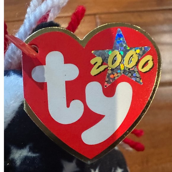 Ty Beanie Babies Left the Donkey 2000 - NWT - Picture 7 of 9